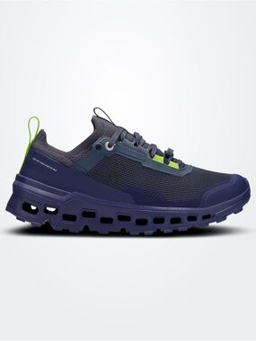 On Running Cloudultra 2 Trail Shoe in Ink Navy with Lime Accents - Women’s 8